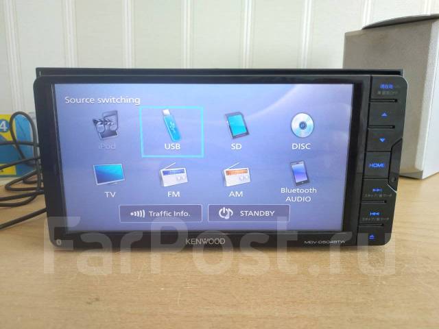 Kenwood MDV-D504BTW Bluetooth USB, AUX, DVD-video, MP3, MP4