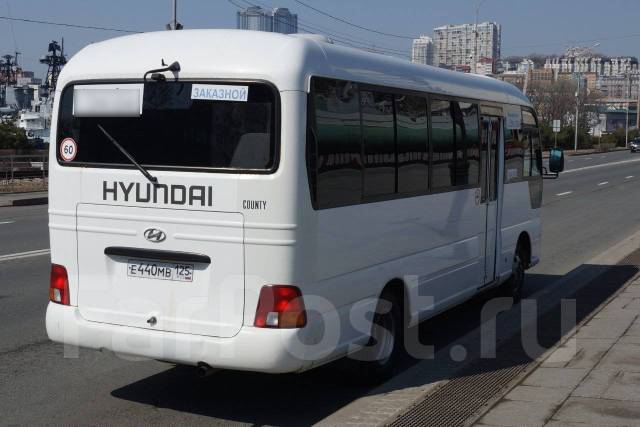 Автобус hyundai места