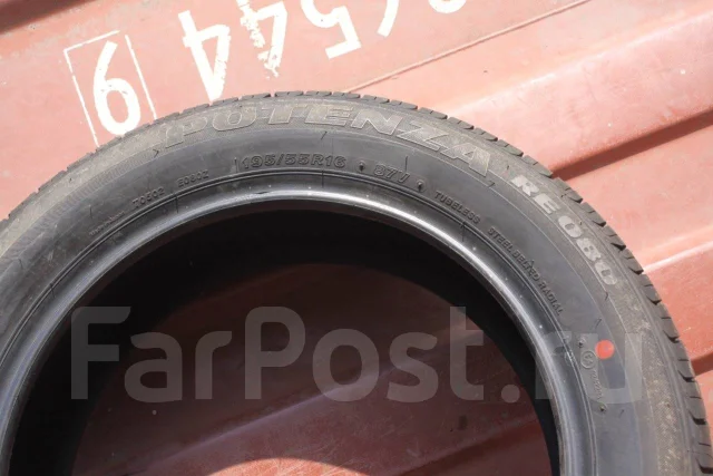 Bridgestone Potenza RE080. ������, 2015 ���, ����� ����