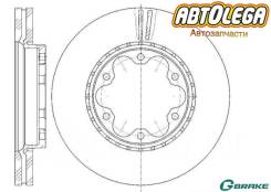 ���� ��������� �������� G-brake Toyota Hiace 04- GR-20483 ����