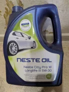 Neste City Pro. 5W-30, �������������, 4,00��. ����