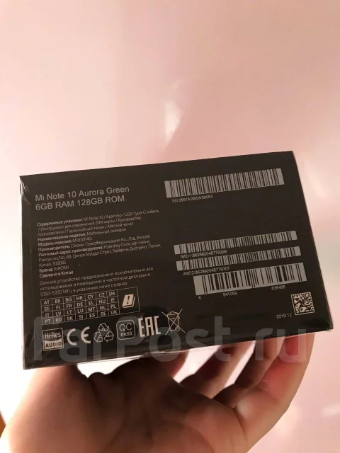 Xiaomi Mi Note 10. �����, �������, 4G LTE, Dual-SIM, NFC ����