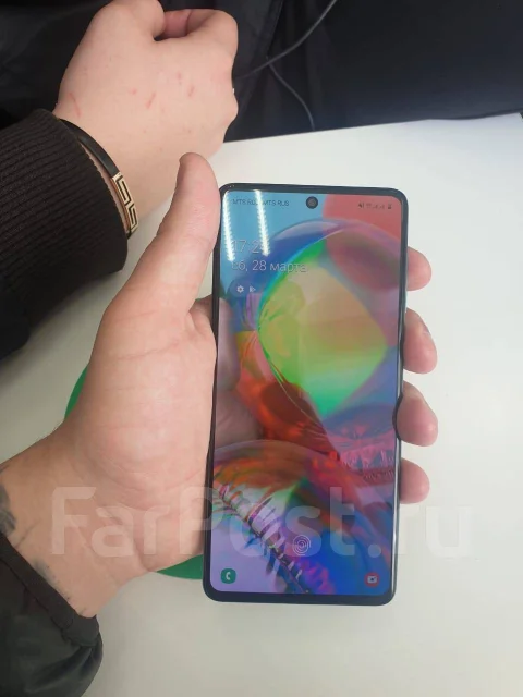 Samsung Galaxy A71. �/�, ���������, 4G LTE, Dual-SIM, NFC ����