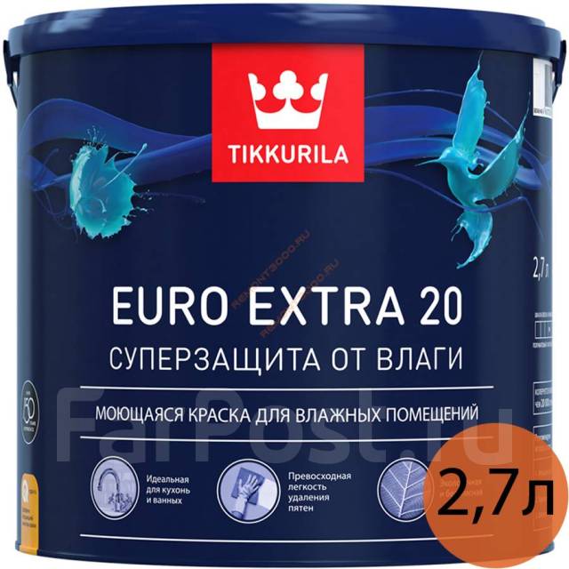 Евро экстра 20. Tikkurila Euro 20, 9 л. Краска Tikkurila Euro Extra 20. Tikkurila Euro Matt 3 9 л. Тиккурила Euro Extra-20 моющаяся для влажных помещений 0,9л.