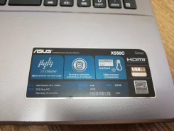 Asus X550CC. 15.6", 1,8����, ��� 4 ��, ���� 500���, WiFi: 1, Bluetooth: 1 ����