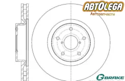 ���� ��������� ���. G-brake Subaru Impreza 2.0WRX,2.5WRX 01-, 08-(326�) GR-20739 ����
