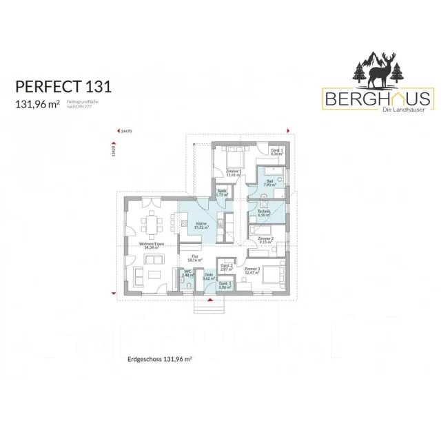 ������ ������������ ���� Perfect 131 �2. 100-200 ��. �., 1 ����, 4 �������, ��������������� ����