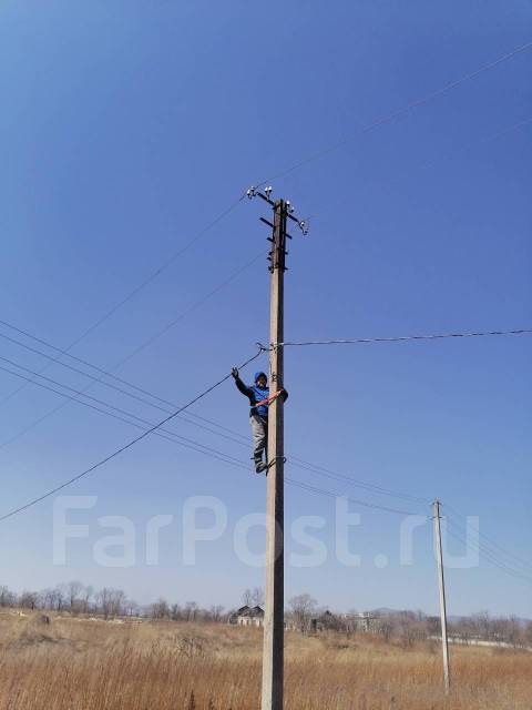 Установка опор ЛЭП. Монтаж ЛЭП. Опоры СВ 95, СВ 105. СРО во Владивостоке
