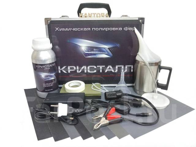 Инструмент для полировки фар