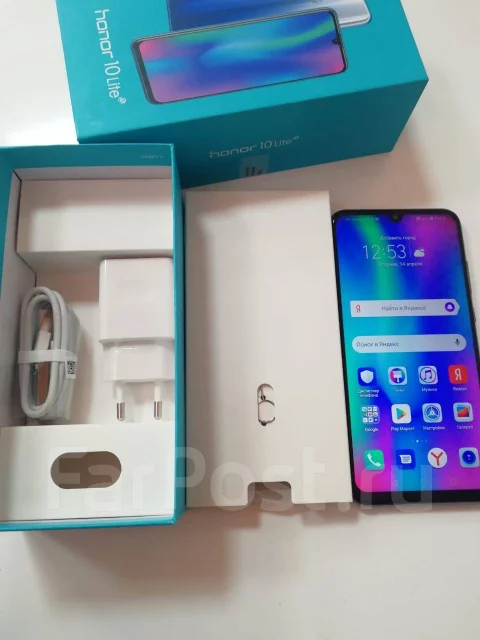 Honor 10 lite. �����, ������, 4G LTE, Dual-SIM, NFC ����