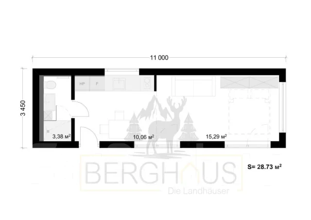 Berghaus model m (����� ����������� ������ ���� ����). �� 100 ��. �., 1 ����, 2 �������, ��������������� ����