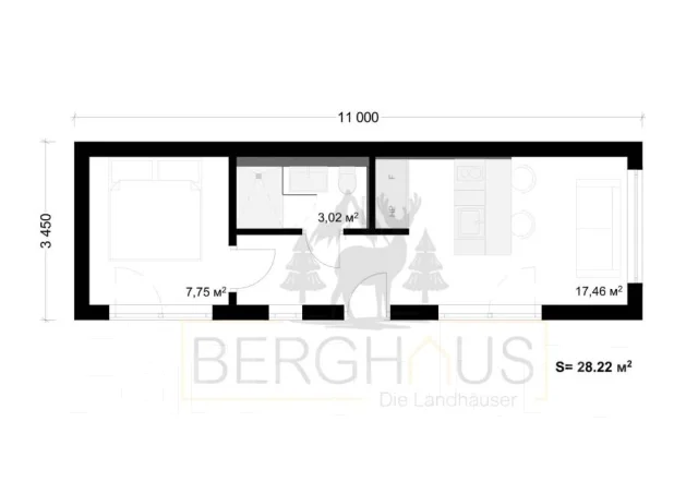 Berghaus model m (����� ����������� ������ ���� ����). �� 100 ��. �., 1 ����, 2 �������, ��������������� ����