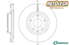 ���� ��������� �����. G-brake Mazda CX-5 KE (12-) Mazda 6 GJ (12-) GR-21447 ����