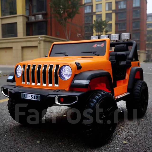 Электромобиль Jeep Wrangler Kids cars