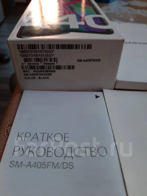 Samsung Galaxy A40. �/�, ������, 4G LTE, Dual-SIM, ���������� ����