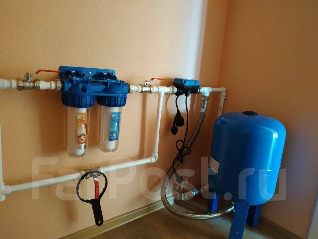 Установка, замена скважинных насосов, монтаж гидроузла во Владивостоке