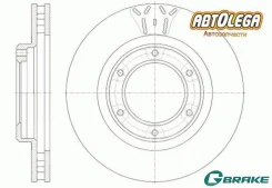 ���� ��������� G-brake ���. Toyota L. Cruiser FJ80, FZJ80, HDJ81 05.93-97 GR02239 ����