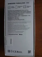 Samsung Galaxy A40. �����, ������, 4G LTE, Dual-SIM, ���������� ����