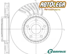 ���� ��������� �������� ����� G-brake Lexus GS30 / 35 / 43 / 460 GR-20382 ����