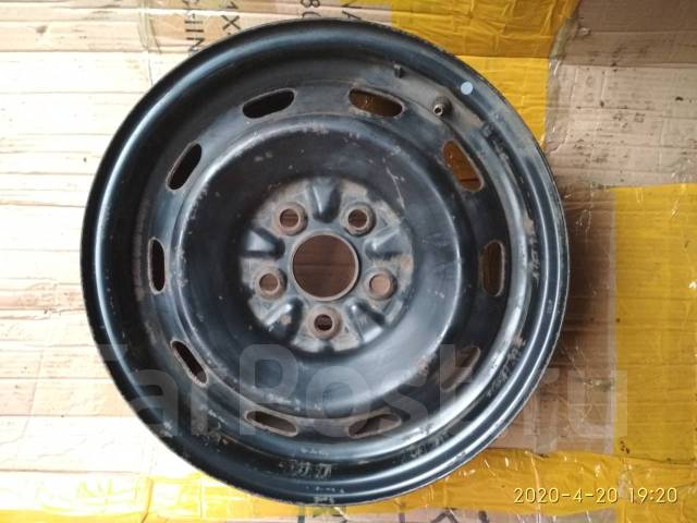 Диск штамповка 1 штука на 14, сверловка 5*100, 14", 1 шт, 5x100, 4,00 ...