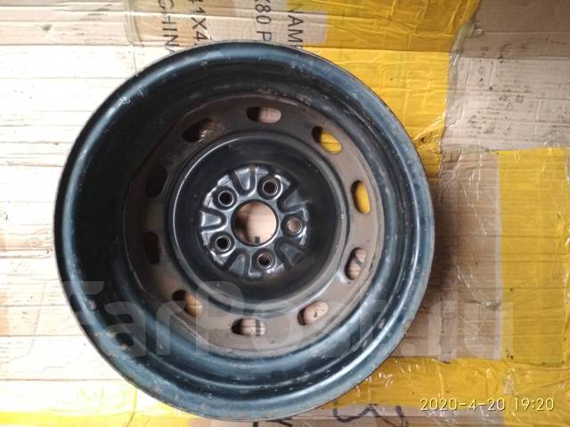 Диск штамповка 1 штука на 14, сверловка 5*100, 14", 1 шт, 5x100, 4,00 ...