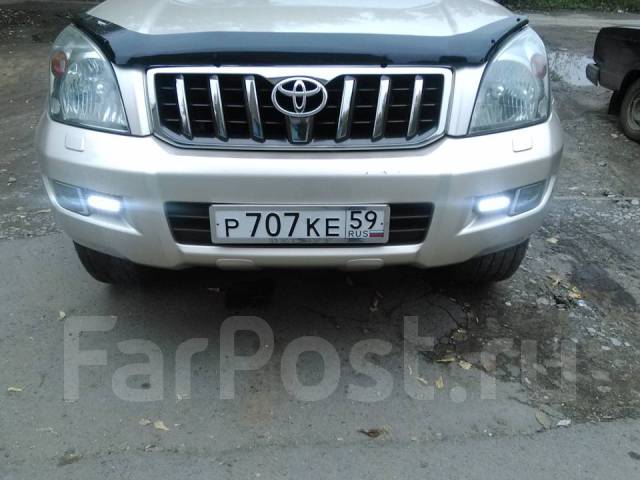 Дневные ходовые огни RS DRL Toyota Prado 120