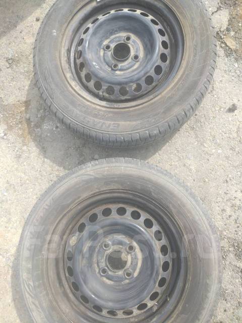 Колеса 175/70 R14 2017года, Dunlop, диски 4x100 во Владивостоке, 14", 1 ...