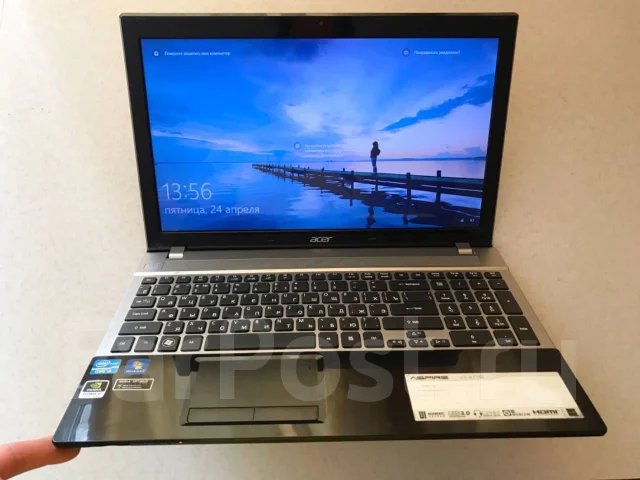 Acer Aspire V3-571G. 15.6", 2,2����, ��� 4 ��, ���� 320���, WiFi: 1, Bluetooth: 1, ����������� �� 2��. ����