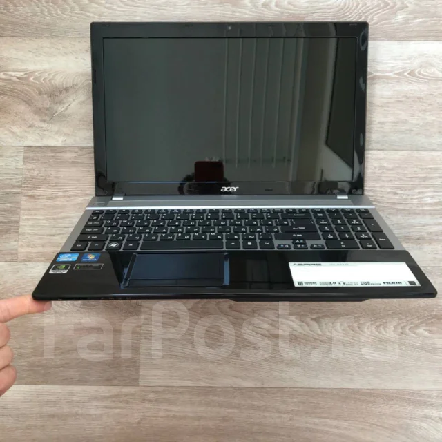 Acer Aspire V3-571G. 15.6", 2,2����, ��� 4 ��, ���� 320���, WiFi: 1, Bluetooth: 1, ����������� �� 2��. ����