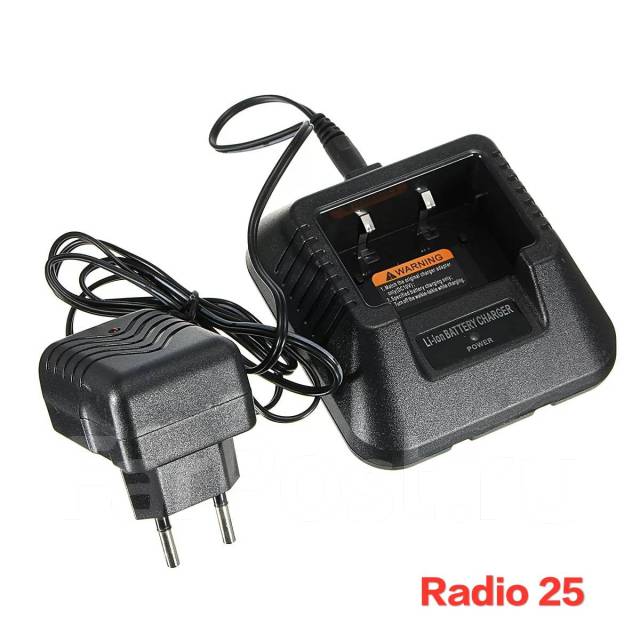 Зарядный стакан с адаптером для рации Baofeng UV-5R /KenwoodTK-F8 ...
