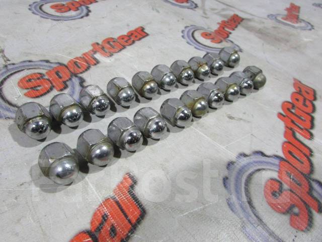 Гайки колесные Subaru Nissan шаг 1,25 R19, б/у, в наличии. Цена: 500 ...