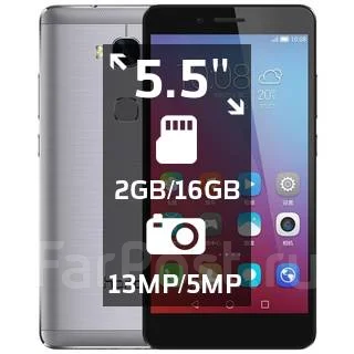 Honor 5X. �/�, �����, 3G, 4G LTE, Dual-SIM, NFC ����