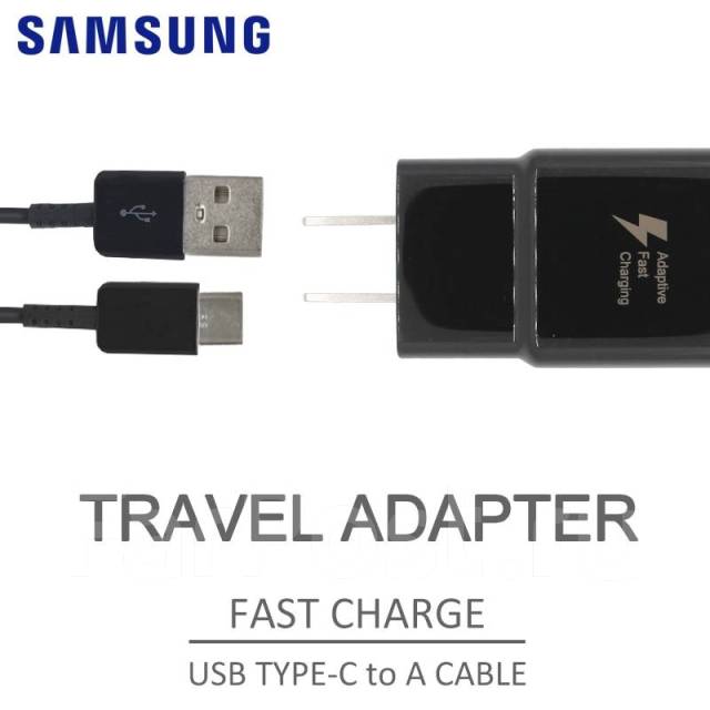 Сетевое зарядное устройство Samsung 2A + кабель Type-C-USB. Connect .