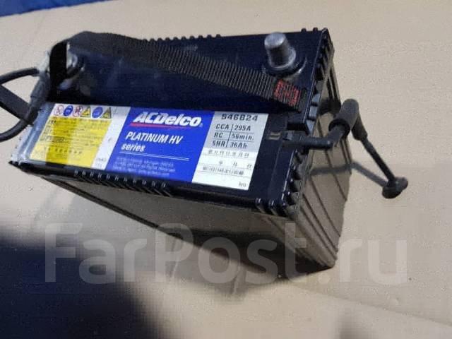 Автомобильный аккумулятор acdelco