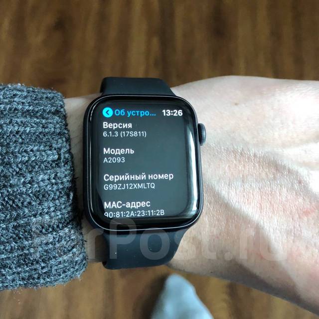 Apple Watch series 5 44mm GPS NFC iOS 25 500