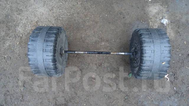 Продам колеса с осью для тележки, б/у, в наличии. Цена: 298₽ во ...