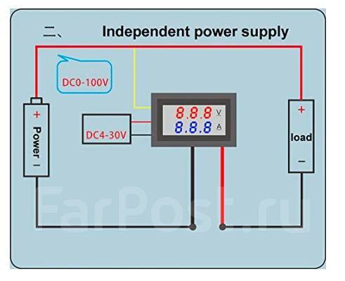 Вольтметр-амперметр DSN-VC288HV, 0-100V 0-10A, шунт, DIY, новый, в ...