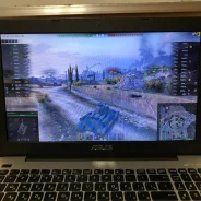 Asus X555L. 15.6", 2,7����, ��� 8 ��, ���� 128���, WiFi: 1, Bluetooth: 1, ����������� �� 1��. ����