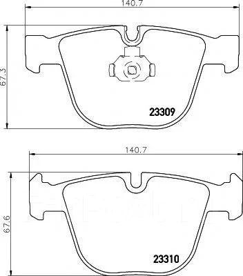 ������� ��������� ��� BMW 5/6 E60/E61/E65/E66/E70/E71 34216768471 LP1793 ����