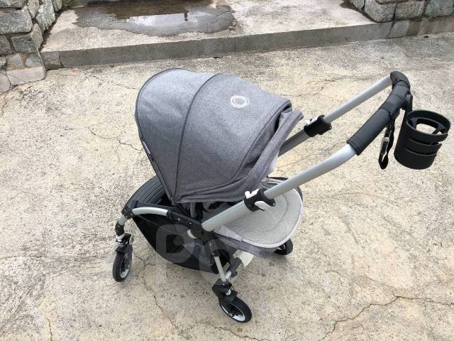 Bugaboo bee 3 grey melange hood hotsell