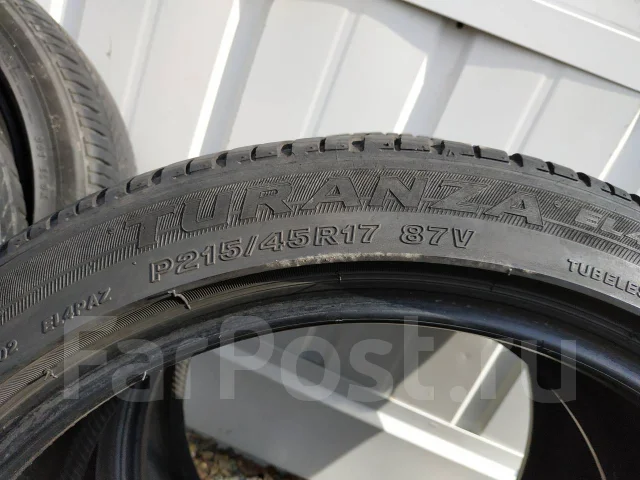 Bridgestone Turanza EL400-02. ������, 2010 ���, �/�, ����� 20 % ����