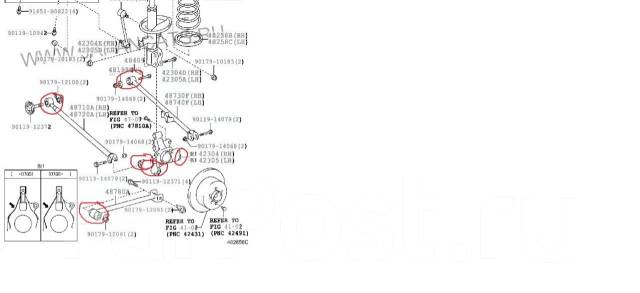 Схема задней подвески лексус rx300