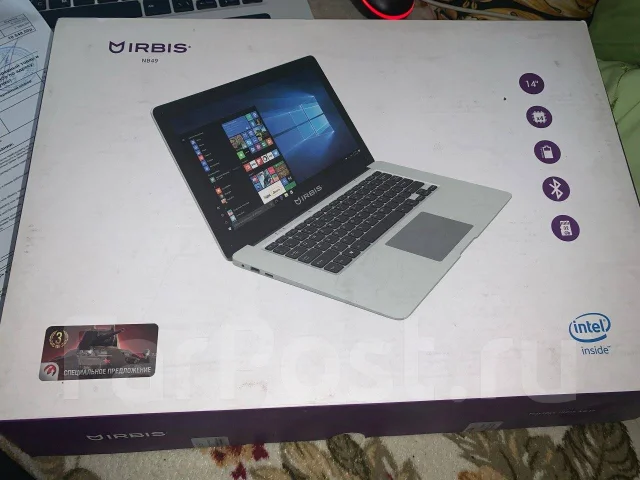 IRBIS NB49. 14.1", WiFi: 1, Bluetooth: 1, ����������� �� 14��. ����
