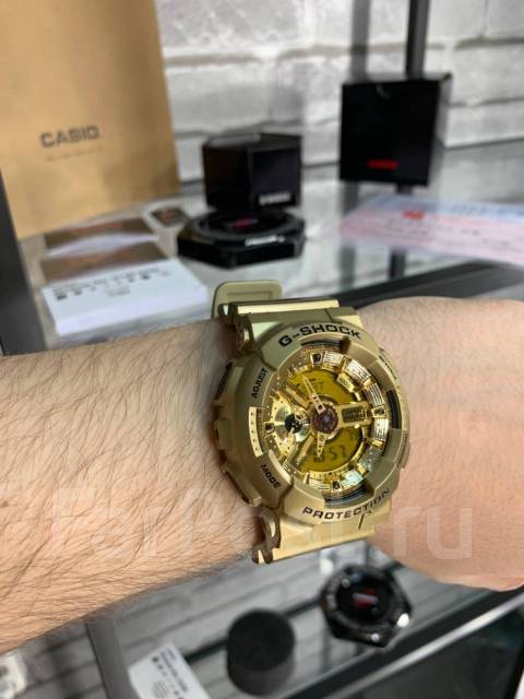 Casio G Shock GA 110 Gold 3 299