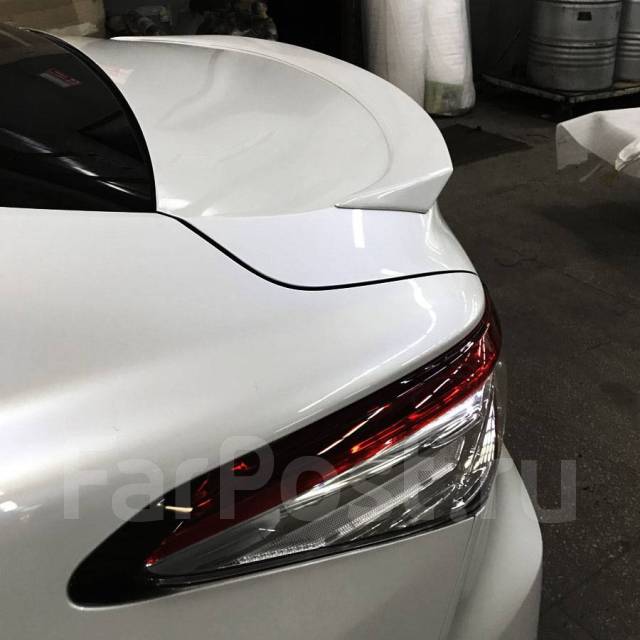 Спойлер Toyota Camry 70 на багажник, белый цвет купить во Владивостоке ...