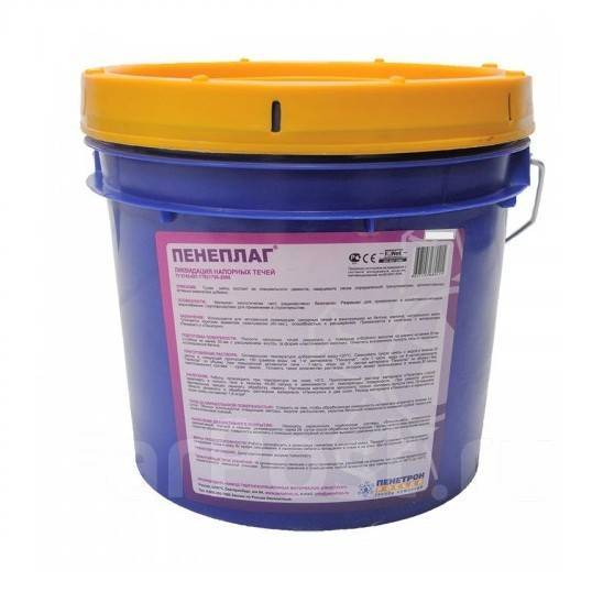 Гидропломба Пенеплаг 4 кг (Пенетрон), новый, под заказ. Цена: 2 200₽ во ...