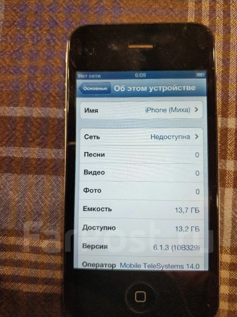 Apple iPhone 4. �/�, ������, 3G ����