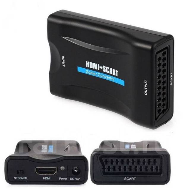 Конвертер (переходник), преобразователь HDMI в Scart (HDMI to Scart ...