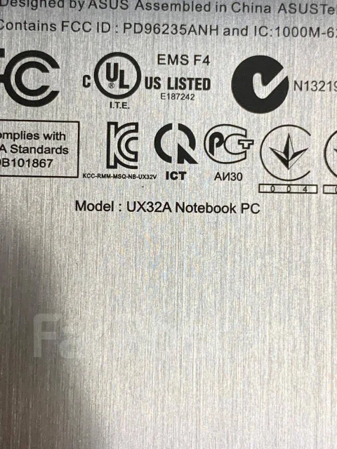 Asus ZenBook UX32A. ��� 4 ��, ����������� �� 4��. ����