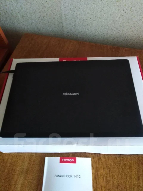 Prestigio. 14.1", 2 430����, ��� 4 ��, ���� 32���, WiFi: 1, Bluetooth: 1, ����������� �� 9��. ����